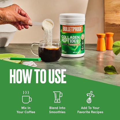 Bulletproof Collagen 18g Protein Powder, 8.5 oz, Unflavored