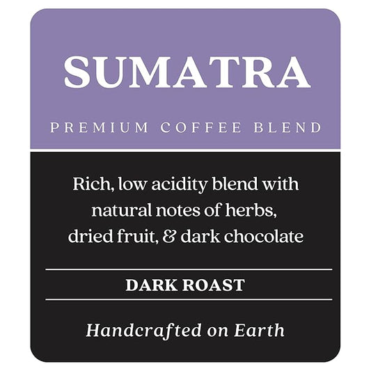 Copper Moon Dark Roast Whole Bean Coffee, Sumatra Blend, 2 Lb (Pack of 2)