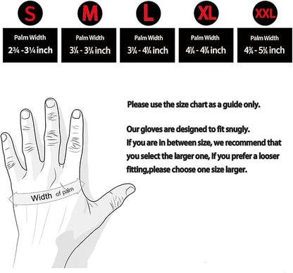 DULFINE Safety Work Gloves PU Coated for Men and Women-12 Pairs,Black Seamless Knit Glove with Two Fingers Touchscreen,Ideal for General Duty Work (Small)
