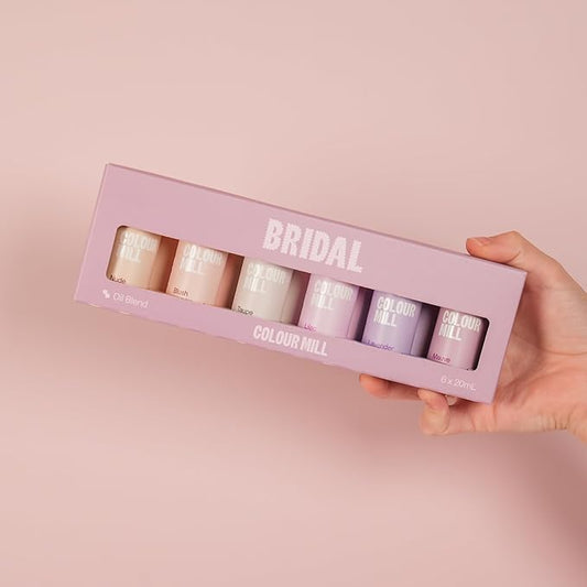 Colour Mill Bridal-Pack Oil-Based Food Coloring, 20 Milliliters Each of 6 Colors: Blush, Lavender, Lilac, Mauve, Nude and Taupe 4.08 Fl Oz 120 milliliters
