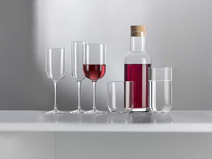 Luigi Bormioli Sublime 34 oz Carafe with Cork Stopper – Elegant Ultra Clear Glass Carafe For Wine, Water, Juice, Milk, Coffee, Iced Tea – Wide Mouth Carafe For Restaurants & Home Use – Made In Italy