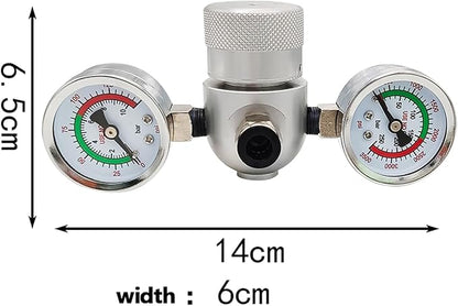 Pressure Regulator for Whipped Cream Charger Suitable For Standard Whipping Cream Dispenser,Compatible with 0.95l Blue Tank