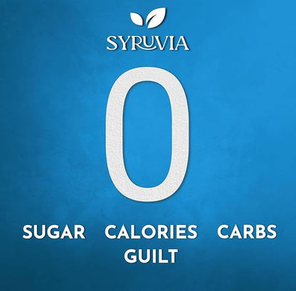 Syruvia Sugar Free Coffee Syrup, SALTELLA Syrup, Vanilla Salted Caramel Flavored Syrup for Drinks, Lattes, and Desserts – 25.4 fl oz