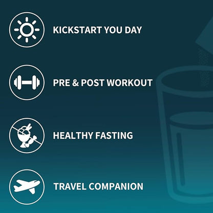 60 Sticks Sugar Free Hydration Packets, Electrolytes Powder Packets, Electrolyte Drink Mix Travel Electrolyte for Rapid Hydration, 6 Flavors