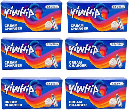 pleasantly surprise genuine products yiwhip 8g Premium Recyclable Steel Whipping Gas Cartridges Made for Cream Dispenser - Pure with Long Shelf Life (6)