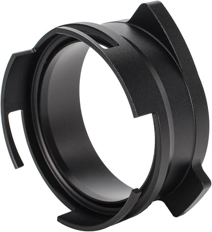 Espresso Dosing Funnel Compatible with Breville/Sage 54mm Portafilter, Aluminum Alloy, Black