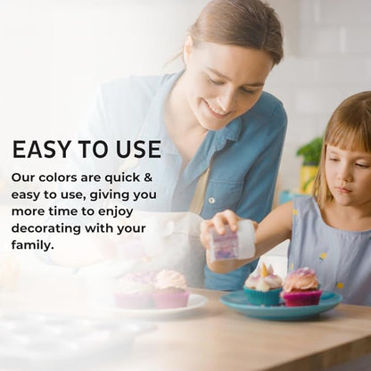 Chefmaster Sienna Liqua-Gel® Food Coloring | Vibrant Color | Professional-Grade Dye for Icing, Frosting, Fondant | Baking & Decorating | Fade-Resistant | Easy-to-Use | Made in USA | 2.3 oz