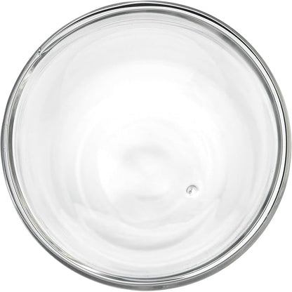 Restaurantware-Forma Professional 11.8 Ounce Double Wall Coffee Cups, 12 Insulated Latte Glasses - Dishwashable, Reusable, Clear Glass Beverage Cups, Freezable, For Hot Or Cold Beverages
