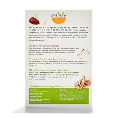 365 by Whole Foods Market, Organic Granola Oat And Honey, 17 Ounce (Pack of 2)