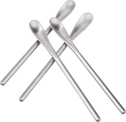 IMEEA Coffee Stirrers Demitasse Espresso Spoons SUS304 Stainless Steel Coffee Stir Sticks 5.9-Inch Tea Spoon, Set of 4