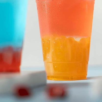 Tea Zone [1 Pound] Mango Popping Pearls, Bursting Pearls for Teas, Shakes, Smoothies, Dessert Toppings