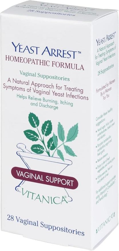 Vitanica Yeast Arrest (New Formula) - 28 cnt