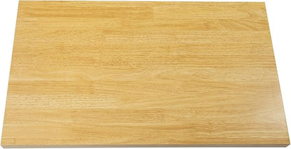 Butcher Block Countertop | 30x18in Wood Board Countertop | DIY Washer Dryer/Island/Kitchen Counter-top | countertop Cutting Board | 1102lbs Load Capacity | Wood Color | NO Base Legs, 1.38in Thick