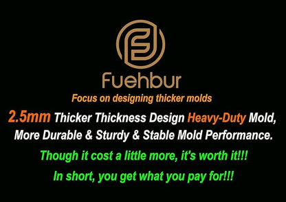 【300+ Design Optional】 Fuehbur Cross with Base Resin Silicone Large Freshie Mold for Aroma Beads DIY Hanging Candles Decoration Crafting Blessed Cross Gift【Mold Depth: 0.89 in】
