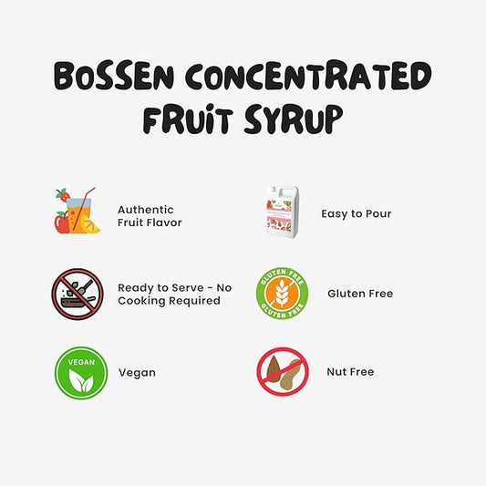 Bossen Concentrated Syrup_5.5 lb (Rose)