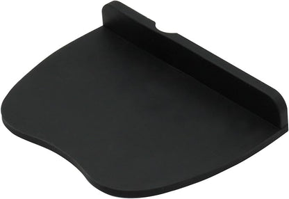 Handook Tamper Mat, Espresso Tamper Mat, 8.3 X 5.9 Inch Coffee Mat, Coffee Tamper Mat for Espresso Machine, Espresso Accessory, Barista Tools, Coffee Tamper Station, Espresso Pad for Counter (Black)