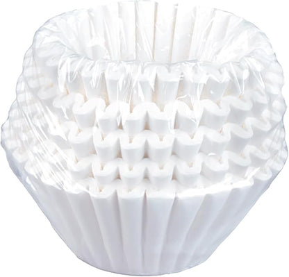 Katy’s Extra Large Coffee Filters | 1.5 to 3 Gallon Premium Commercial Coffee & Tea Filters for Restaurants, Cafés & More | 12.5” x 4.5” Inch Size | No Overflow, No Tearing | 250-Count Bulk Pack
