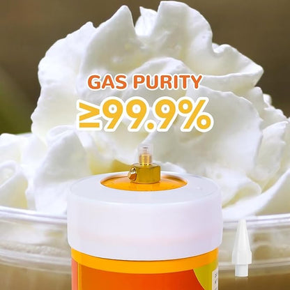 3060g Whipped Cream Chargers 4.5L×2 Cream Charger Food Grade Original Flavor