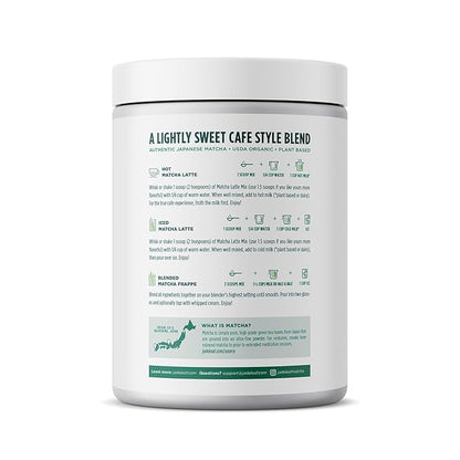 Jade Leaf Matcha Organic Premium Ceremonial Grade Matcha Green Tea Powder - Japanese - Culinary, Ingredient, Ceremonial Barista Teahouse, Latte, Collagen, 35.3 Ounce (Pack of 1), Matcha Latte