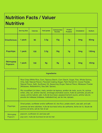 Gluten Free Palace 100 Calorie Snacks Variety Pack – Healthy Snack Care Package - Low Calorie, Vegan, Protein Bars & Nuts (20 Count)