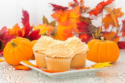 LillyBean Gluten Free Moist Pumpkin Spice Cake and Cupcake Mix with No Artificial Colors - Dairy and Soy Free, Vegan - Makes Delicious Desserts - Cakes, Cake Pops - 12 oz