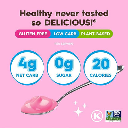 Simply Desserts Strawberry Instant Pudding, Sugar-Free, 6-Pack – Healthy Dessert, Keto Snacks, Vegan & Diabetic-Friendly, Kosher, 1.7 Oz Ea