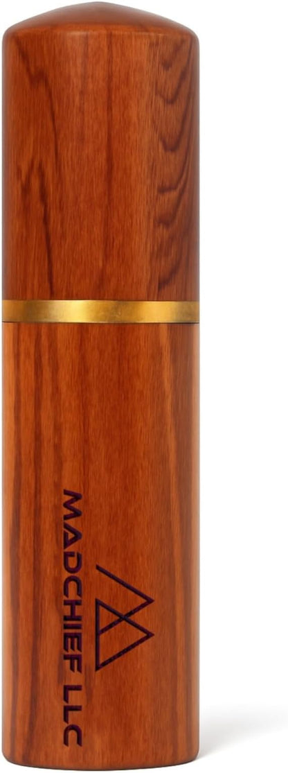 WDT Tool for Espresso – 6x 0.35mm Needles with Stand | Espresso Distribution & Stirring Tool | Wooden Handle Barista Accessory for Even Extraction & Better Crema