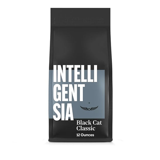 Intelligentsia Coffee, Light Roast Whole Bean Coffee - Black Cat Classic Espresso 12 Ounce Bag
