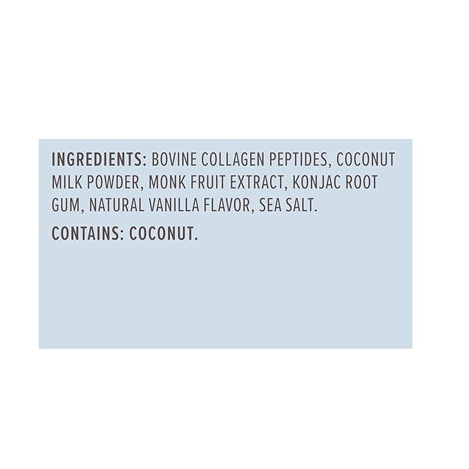 Primal Kitchen Vanilla Collagen Fuel® Drink Mix, Vanilla Coconut Collagen Peptides, No Dairy or Artificial Sweeteners, 14.4 Ounces