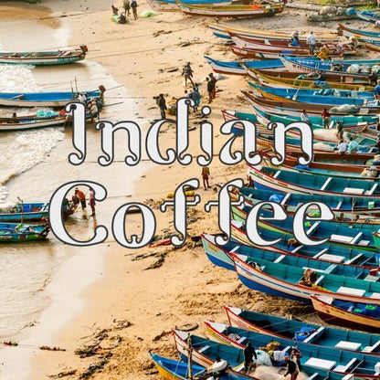 Indian Coffee - Monsoon Malabar AA, Ground, Fresh Roasted, 16-ounce