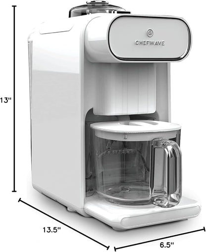 ChefWave Milkmade Non-Dairy Milk Maker with Intermix Hand Blender & Milk Frother (3 Items)