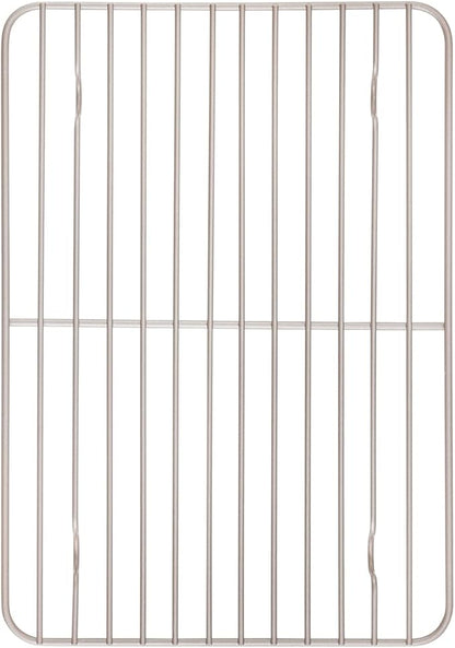CHEFMADE Baking and Cooling Rack, 12.2-Inch Non-Stick Rectangle Wire Rack for Oven Baking (Champagne Gold)