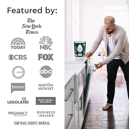 Puracy Dishwasher Pods, Natural Dishwasher Detergent, Free & Clear Dish tabs - Enzyme-Powered, Spot & Residue Free - TikTok Trend Items, Must Haves from TikTok Made Me Buy It (Free & Clear, 50 Count)