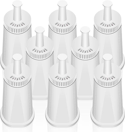 8 Pack Replacement Water Filter for Breville Espresso Machine Barista Touch Bes880, Barista Pro BES878, Oracle Touch BES990, Oracle BES980, Dual Boiler BES920 Bambino ClaroSwiss Sage by Funmit