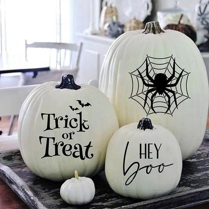 Halloween Stencils for Door Mats 8” Ghost Face Stencil Boo Trick or Treat Stencils for Painting on Wood Pumpkin Doormats T-Shirts
