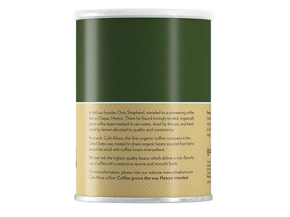 Café Altura, Regular Roast, Medium Roast, Organic, Ground Coffee, 12 oz. Can