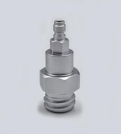 Carbon Dioxide Filling Adapter 8mm Male Quick Disconnect TR21-4 for Soda Water Machine Sparkling Water Maker External CO2 Tank