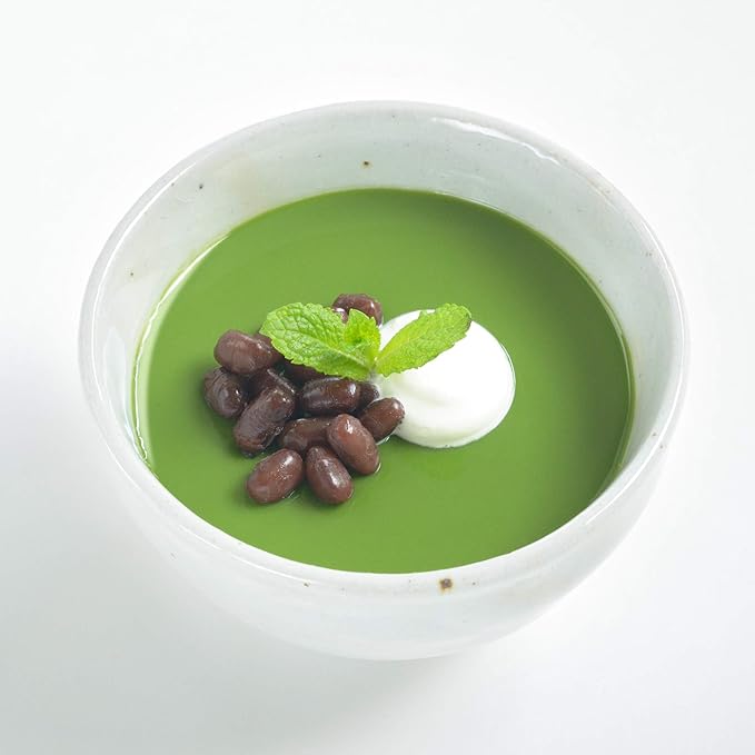 Japanese Uji Matcha Pudding Mix, 500g, Product of Kyoto Japan