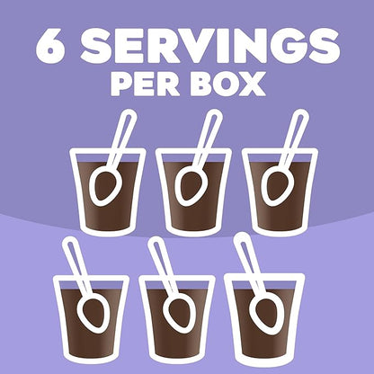 Jell-O Cook & Serve Chocolate Pudding & Pie Filling Mix (24 ct Pack, 5 oz Boxes)