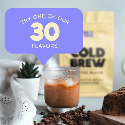 Birch Glen Roasters Cold Brew Coffee Bags - 12 Pack of Coarse Ground Coffee Filter Pitcher Packs for Easy Brewing - 100% Arabica - Yields 6 Pitchers - Dark Roast