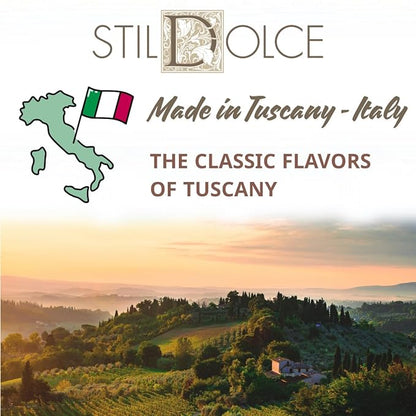 Italian Semi-Soft Pistachio and Cranberry Biscotti | Made in Tuscany, Italy | Stildolce Traditional Authentic Biscuits, Pack of 2
