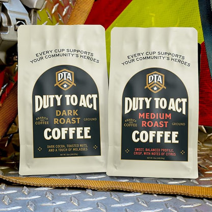 Duty to Act Dark Roast Ground Coffee, 2 lbs (Pack of 1)