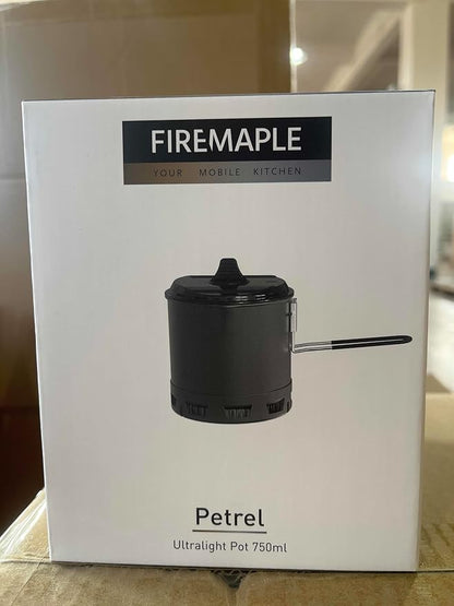 Fire-Maple Petrel Ultralight Pot- High Efficiency Aluminum Camping and Backpacking Pot with Heat-Proof Handle, Portable and Compact