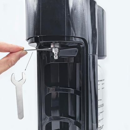 Carbon Dioxide Filling Adapter 8mm Male Quick Disconnect TR21-4 for Soda Water Machine Sparkling Water Maker External CO2 Tank