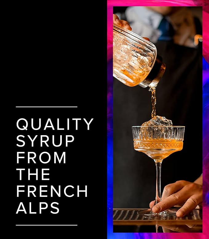 1883 Apricot Syrup for Drinks, Made in France, 1 Liter Glass Bottle