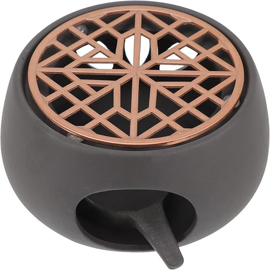 Ceramic Tea Pot Warmer Heater Set Japanese Pottery Teapot Warmer Base Tea Light Candle Holder Tea Stove Warmer for Tea Set Coffee Cup Tea Pot