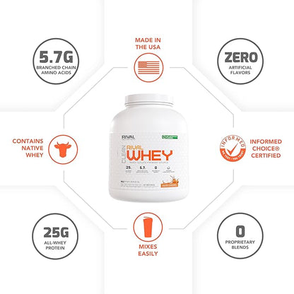 Naturally Flavored Rival Whey - Salted Caramel - 5lb