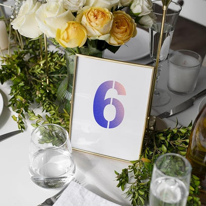 5 Inch Number Stencils 0-9 Address Number Stencil Reusable Number Stencils Set Digital Stencils Templates for Cake Stencil Address Number Painting Stencils Templates
