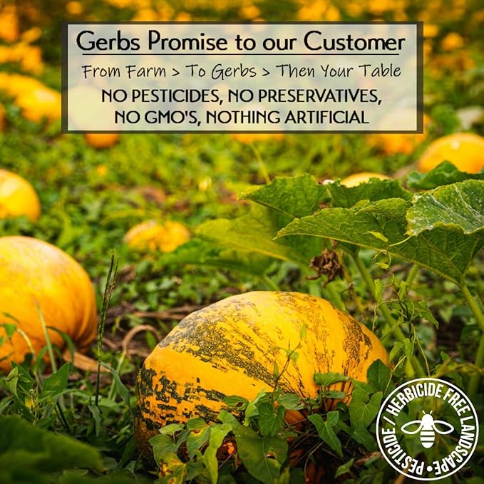 Gerbs Ground Pumpkin Seed Meal, 2 LBS - Top 14 Food Allergy Free & NON GMO - Vegan & Keto Safe – Cold Milled Full Oil Seed Protein Powder