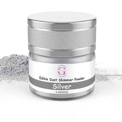 Glitter & Glitz Edible Glitter for Drinks - Premium Drink Glitter Edible Dust for Cocktails, Baking, Brew, Champagne - Luster Dust and Cocktail Glitter - Edible Glitter for Drinks Decoration